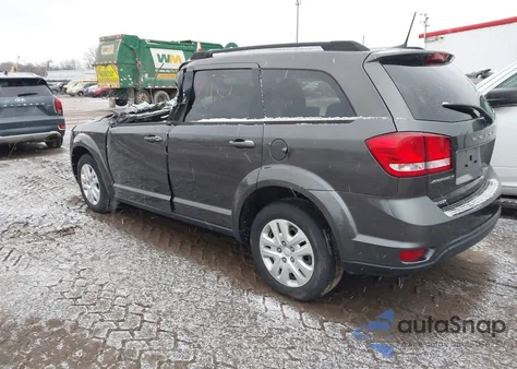 2019 Dodge Journey Se from USA, damaged, VIN 3C4PDCBB1KT701266